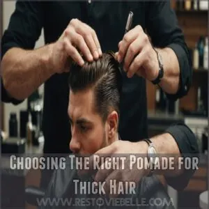 Choosing The Right Pomade for Thick Hair