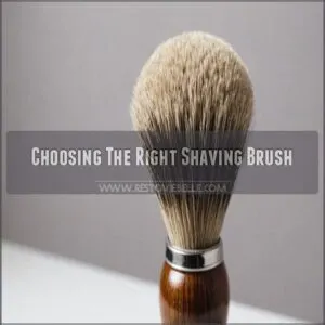 Choosing The Right Shaving Brush