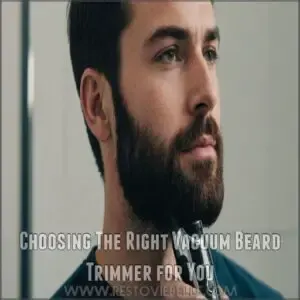 Choosing The Right Vacuum Beard Trimmer for You