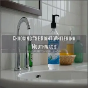 Choosing The Right Whitening Mouthwash