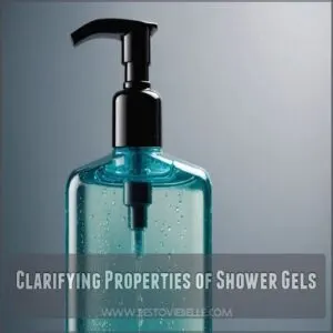 Clarifying Properties of Shower Gels