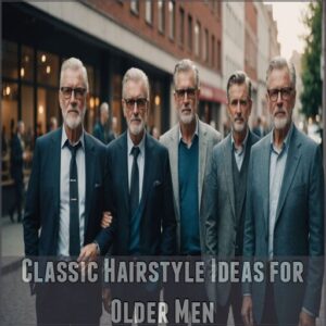 Classic Hairstyle Ideas for Older Men