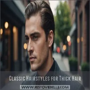 Classic Hairstyles for Thick Hair