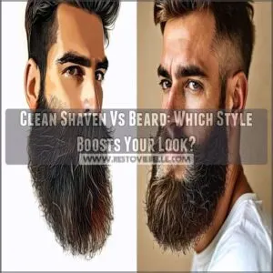 clean shaven vs beard