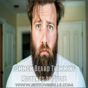 Common Beard Trimming Mistakes to Avoid