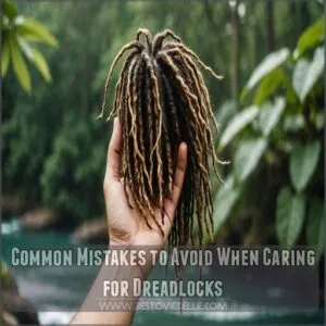 Common Mistakes to Avoid When Caring for Dreadlocks