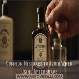 Common Mistakes to Avoid When Using Aftershave