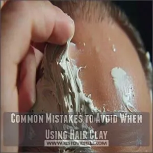 Common Mistakes to Avoid When Using Hair Clay