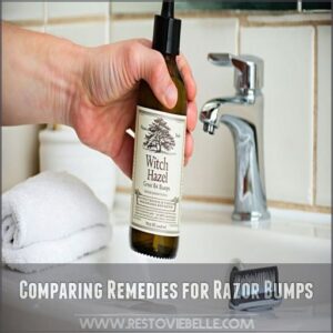 Comparing Remedies for Razor Bumps