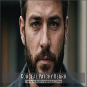 Conceal Patchy Beard