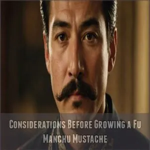 Considerations Before Growing a Fu Manchu Mustache