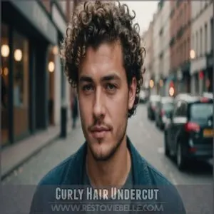 Curly Hair Undercut