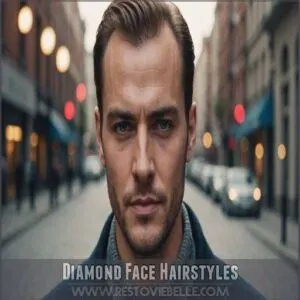 Diamond Face Hairstyles