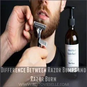 Difference Between Razor Bumps and Razor Burn