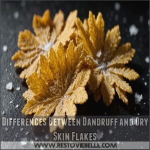 Differences Between Dandruff and Dry Skin Flakes