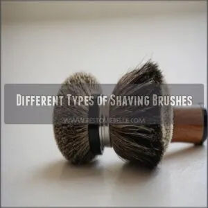 Different Types of Shaving Brushes