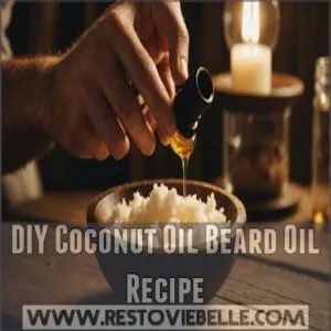 DIY Coconut Oil Beard Oil Recipe