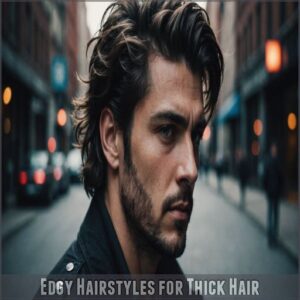 Edgy Hairstyles for Thick Hair