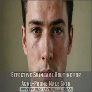 Effective Skincare Routine for Acne-Prone Male Skin