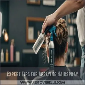 Expert Tips for Applying Hairspray