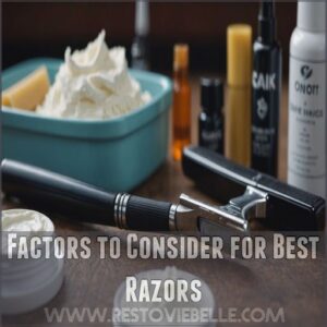 Factors to Consider for Best Razors