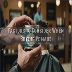 Factors to Consider When Buying Pomade