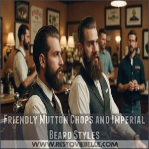 Friendly Mutton Chops and Imperial Beard Styles