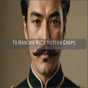 Fu Manchu With Mutton Chops