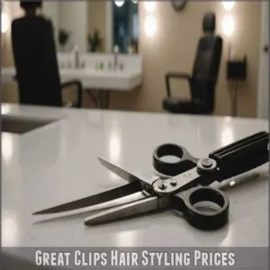 Great Clips Hair Styling Prices