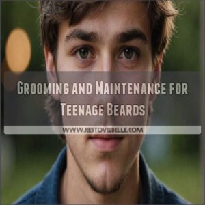 Grooming and Maintenance for Teenage Beards