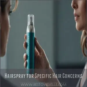 Hairspray for Specific Hair Concerns