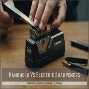 Handheld Vs Electric Sharpeners