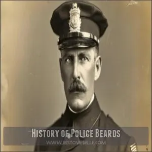 History of Police Beards