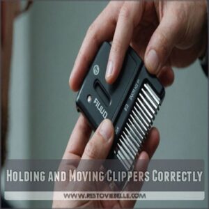 Holding and Moving Clippers Correctly