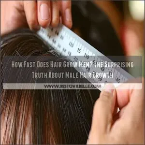 how fast does hair grow men