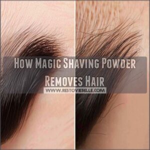 How Magic Shaving Powder Removes Hair