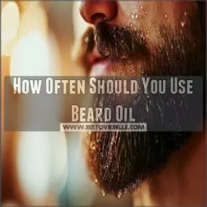 how often should you use beard oil