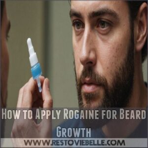 How to Apply Rogaine for Beard Growth