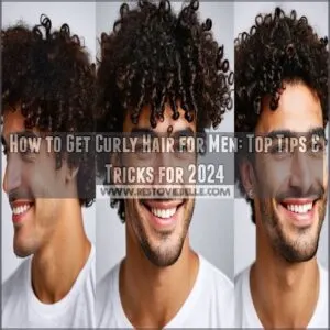 how to get curly hair for men