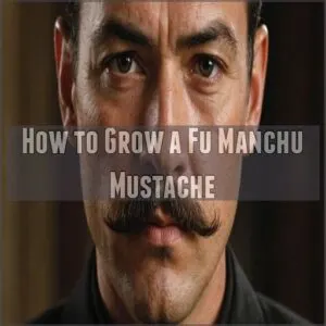 How to Grow a Fu Manchu Mustache