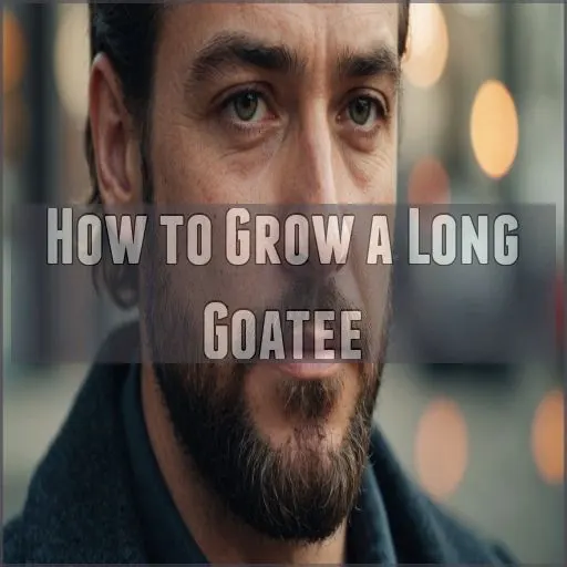 How to Grow a Long Goatee