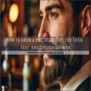 how to grow a mustache