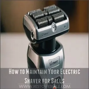 How to Maintain Your Electric Shaver for Balls