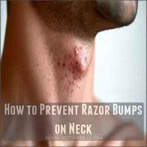 How to Prevent Razor Bumps on Neck