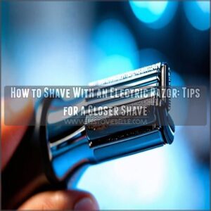 how to shave with an electric razor