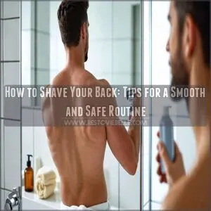 how to shave your back