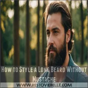 How to Style a Long Beard Without Mustache