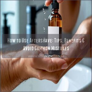 how to use aftershave