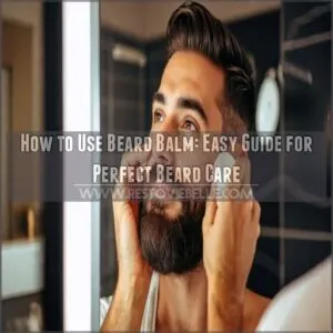 how to use beard balm