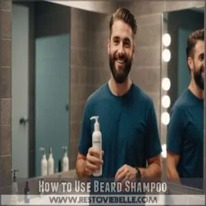 How to Use Beard Shampoo